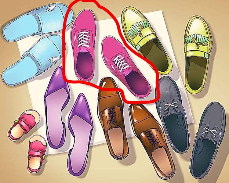 reponse test qi chaussures