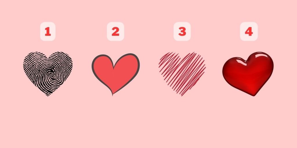 choissisez un coeur test de personnalité